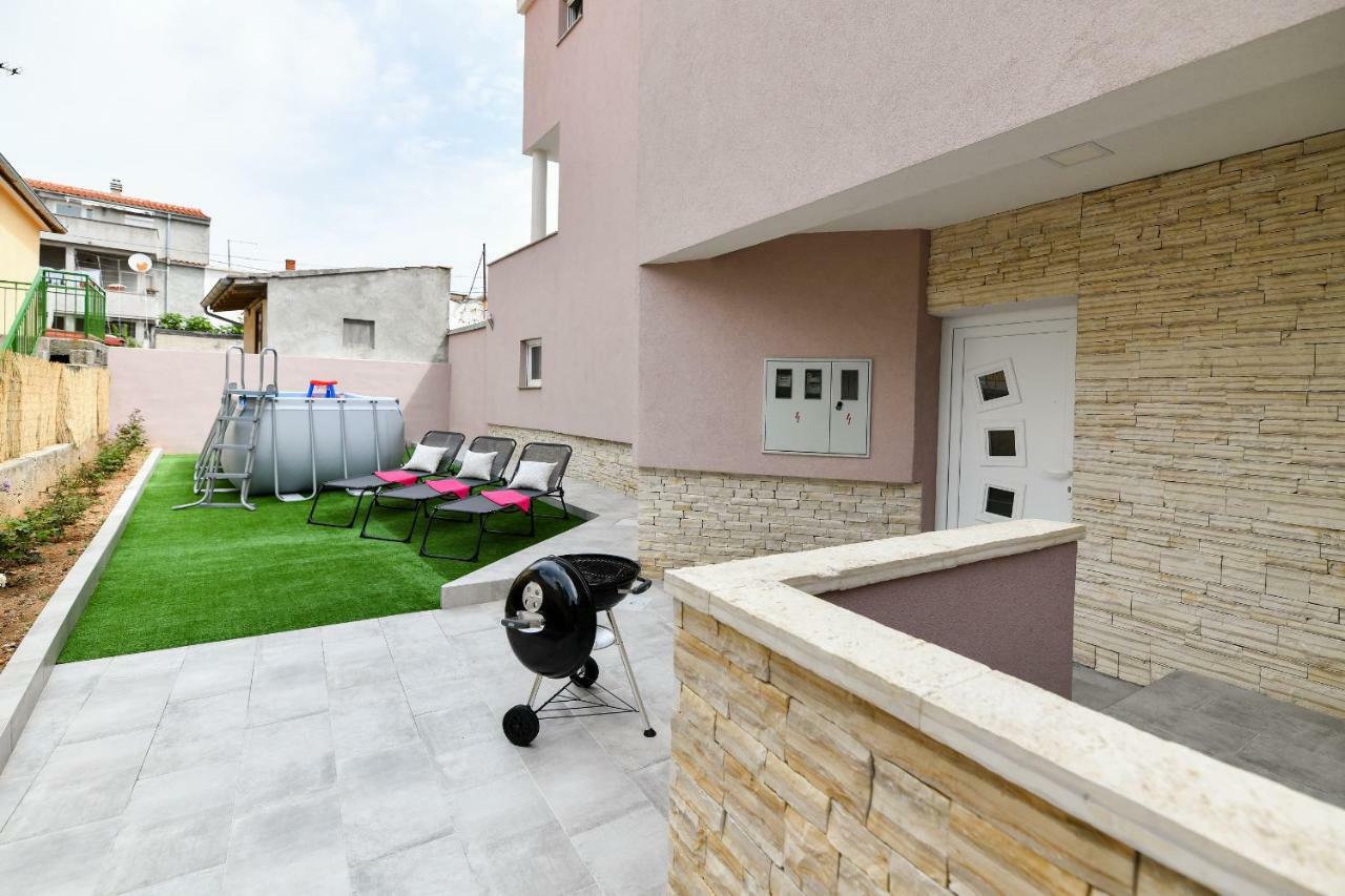Modern Holiday Apartment "Libra" With Swimming Pool Posedarje Exteriör bild